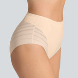 Seamless Breathable Lace Mid-Rise Panties