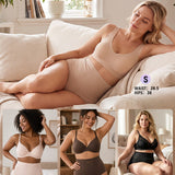 Liquid-Sculpt™ Tummy-Control Butt-Lift Briefs (5-Pack)