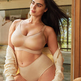 CloudLift™ bra Luxury Satin Seamless Wireless Support Bra