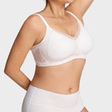 Mesh Crossover Wireless Lift Bra