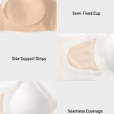 Mesh Crossover Wireless Lift Bra
