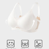 Mesh Crossover Wireless Lift Bra