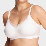 Mesh Crossover Wireless Lift Bra