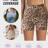 Mid-Rise Ice Silk Leopard Panties (6 Pack)