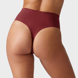No-Show Seamless High-Waist Thong (5 Pack)
