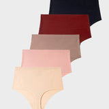 No-Show Seamless High-Waist Thong (5 Pack)