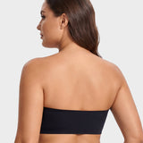 No-Slip Front Closure Push-Up Strapless Bra