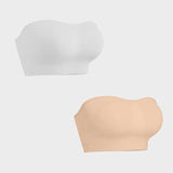 Non-Slip Bandeau Seamless Wireless Strapless Bra