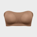 Non-Slip Crossover Side Hook Bandeau Bra