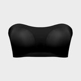 Non-Slip Crossover Side Hook Bandeau Bra