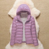 Nina | Mid-Season Coat, Purple