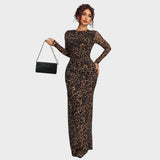 Amélia | Maxi dress with long sleeves