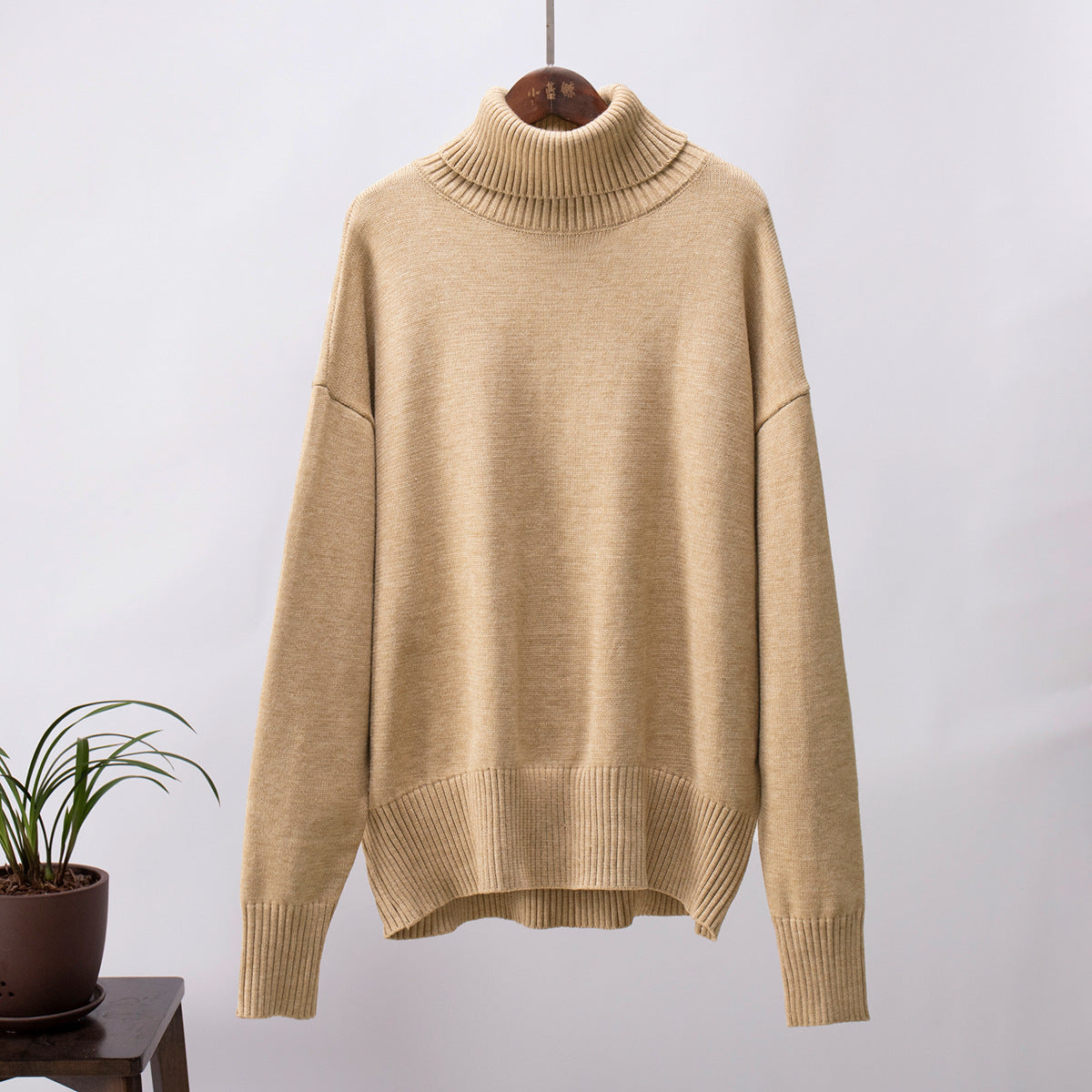 Luxurious and Soft Turtleneck Sweater for Women
