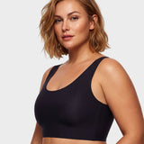 Paper-Thin Seamless Support Tank Bra