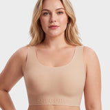 Paper-Thin Seamless Support Tank Bra