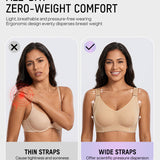 Piano Clasp™ V-Neck Wireless Minimiser Bra