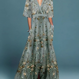 Roos | Classic Floral Dress