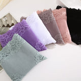 Ribbed Cotton Lace Mid-Rise Panty (9 pack)