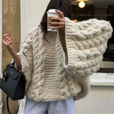 Elegant and Warm Sweater for Women – Thick Knitted Sweater