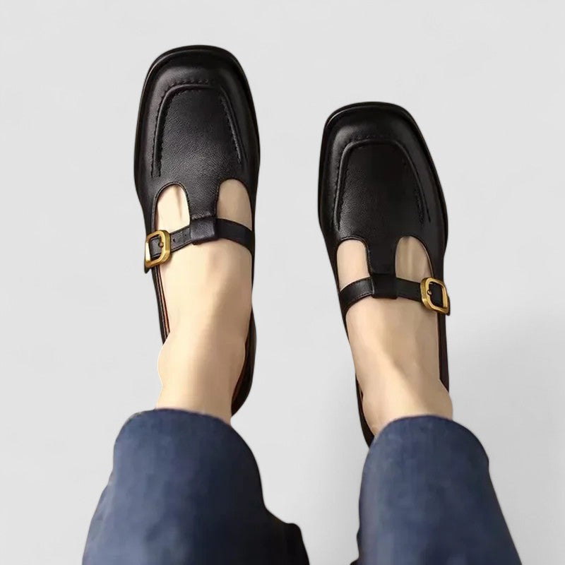 Blanche - Mary Jane Shoes with Orthopaedic T-Strap