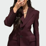 Hanna | Jacket with a striking silhouette and buttons