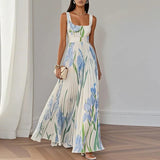 Oriah | Floral A-Line Maxi Dress