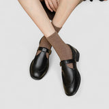 Ariette - Orthopaedic Mary Jane Shoes with Square Toe