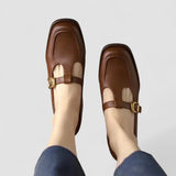Blanche - Mary Jane Shoes with Orthopaedic T-Strap