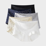 Seamless Antibacterial Cotton Boxer Briefs (5 Pack)