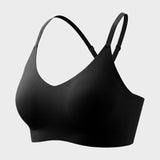 Seamless Backless Lace Bralette