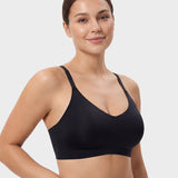 Seamless Backless Lace Bralette