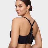 Seamless Backless Lace Bralette
