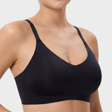 Seamless Backless Lace Bralette