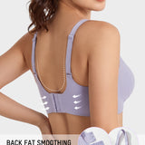 Seamless Deep-V Wireless Support Bra
