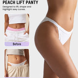 Seamless High-Cut Peach Lift Panty (5 pack)