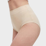 Seamless High-Waist Full Coverage Cotton Panty (5 pack)