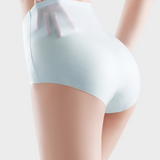 Seamless Ice-Silk High-Waist Tummy Control Panties (4 Pack)