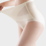 Seamless Ice-Silk High-Waist Tummy Control Panties (4 Pack)