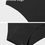 Seamless Ice-Silk Low-Rise Panties for Women (5 Pack)