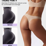 Seamless Ice Silk No-Show Thong (5 pack)