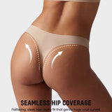 Seamless Ice Silk No-Show Thong (5 pack)