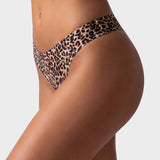 Seamless Ice Silk No-Show Thong (5 pack)