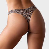 Seamless Ice Silk No-Show Thong (5 pack)