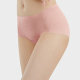 Seamless No Camel Toe Silk Antibacterial Gusset Panties (5 Pack)