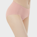 Seamless No Camel Toe Silk Antibacterial Gusset Panties (5 Pack)