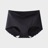 Seamless No Camel Toe Silk Antibacterial Gusset Panties (5 Pack)