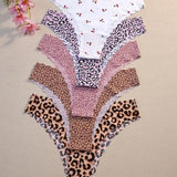 Seamless Wave-Edged Panties (10 Pack)