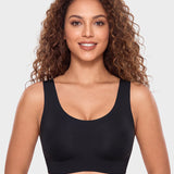 Seamless Wireless Full-Coverage T-Shirt Bra