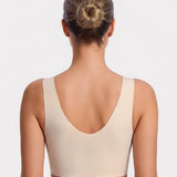 Seamless Wireless Full-Coverage T-Shirt Bra