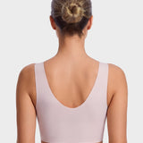 Seamless Wireless Full-Coverage T-Shirt Bra